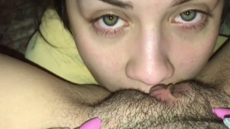 Lesbian Pussy Licking POV